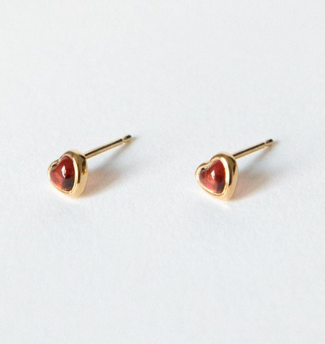 Cute Heart Ball Earings – Elegant, Lightweight & Timeless for Girls - Fairyfixofficial