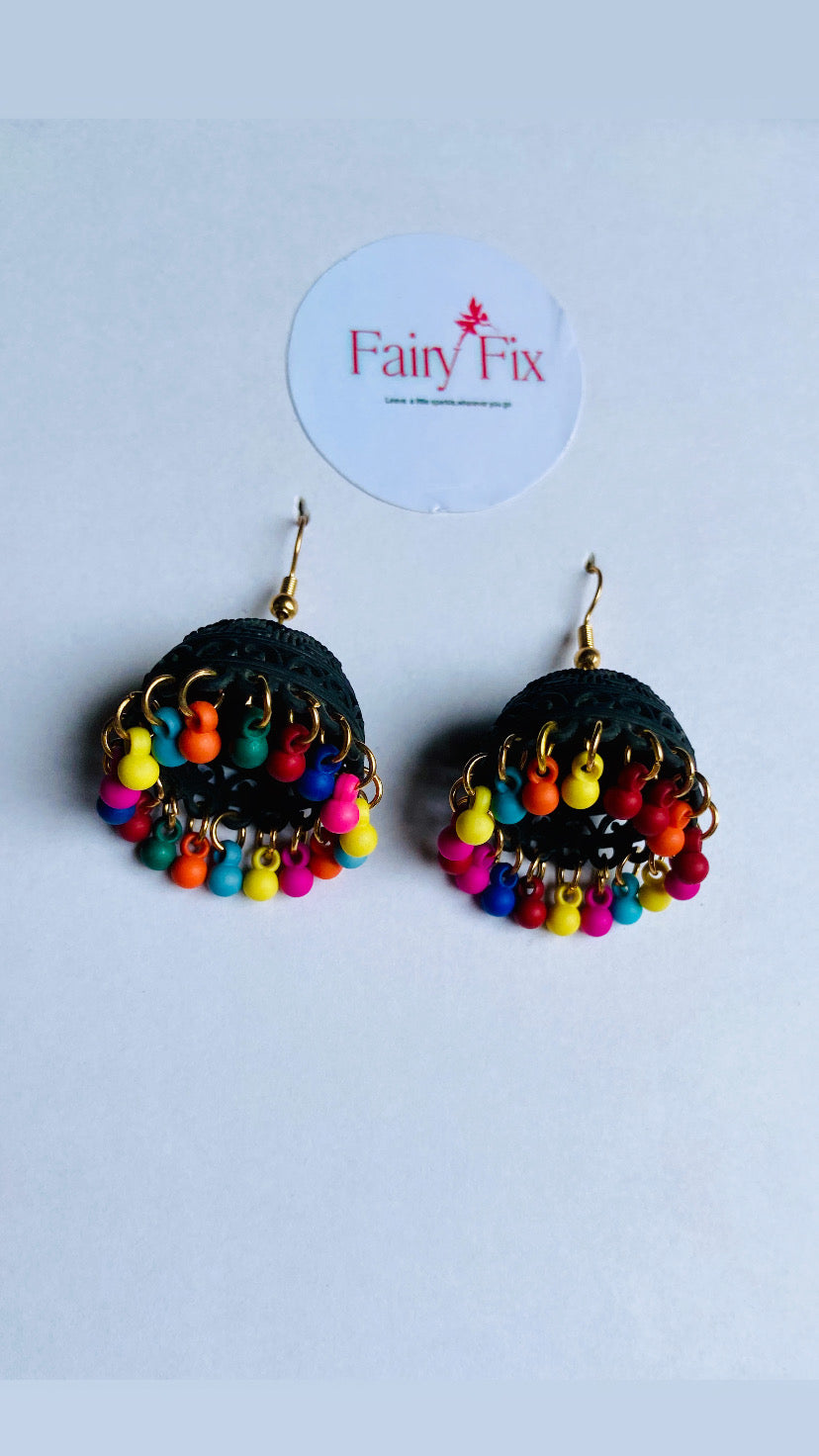 Beautiful Funky Jhumki| Trendy & Cute - Fairyfixofficial