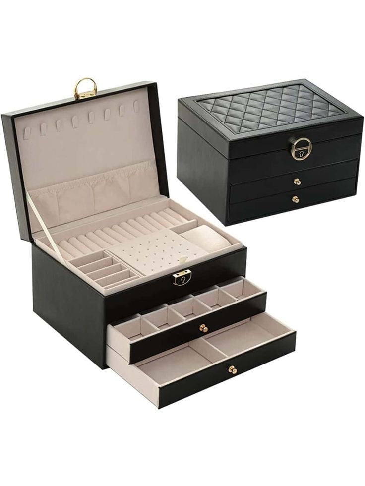 Jewellery Organiser – Multi-Compartment Storage for Rings, Earrings, Bracelets & Necklaces