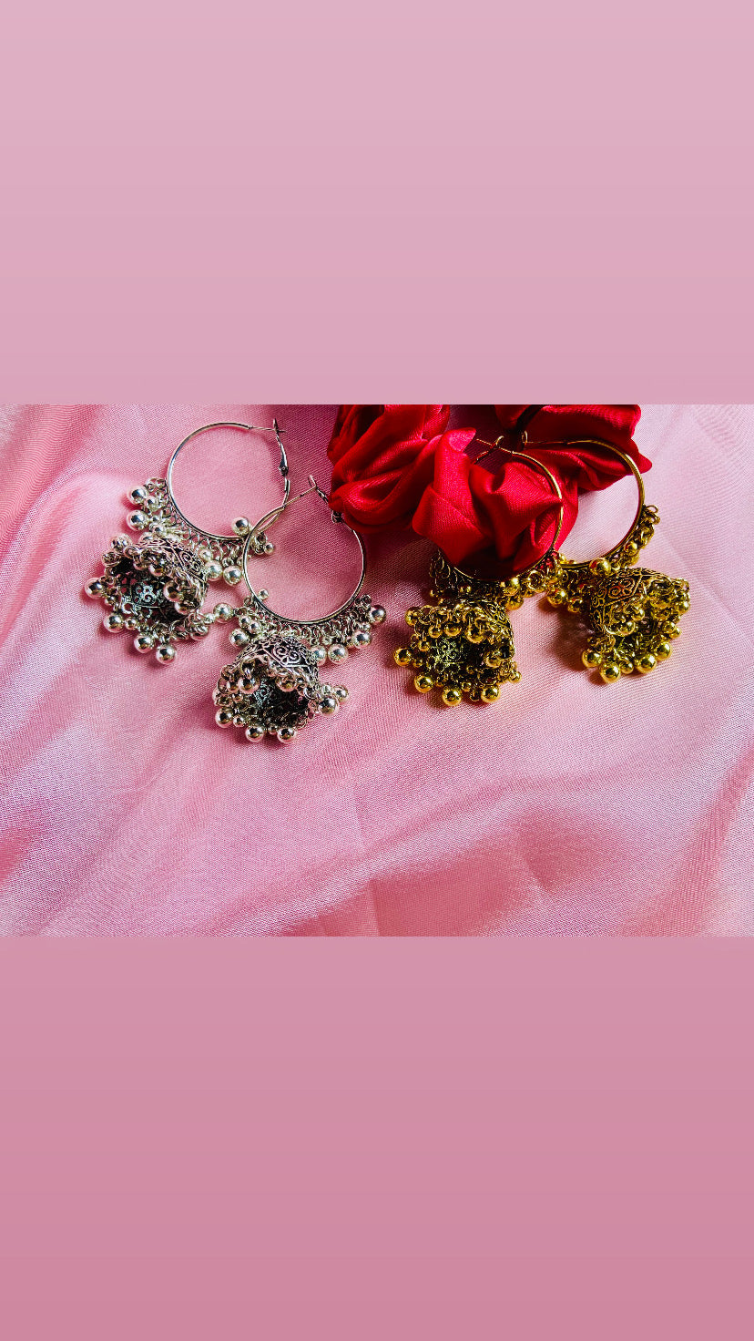 Antique Chand Baliya| Trendy Timeless Statement - Fairyfixofficial