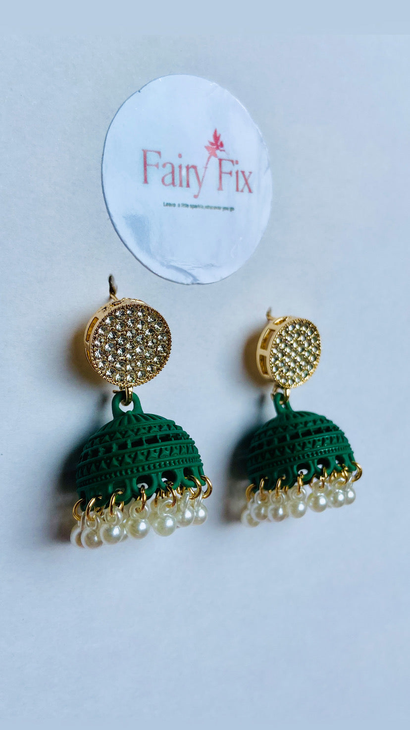Beautiful Classic Jhumki| Trendy & Cute - Fairyfixofficial