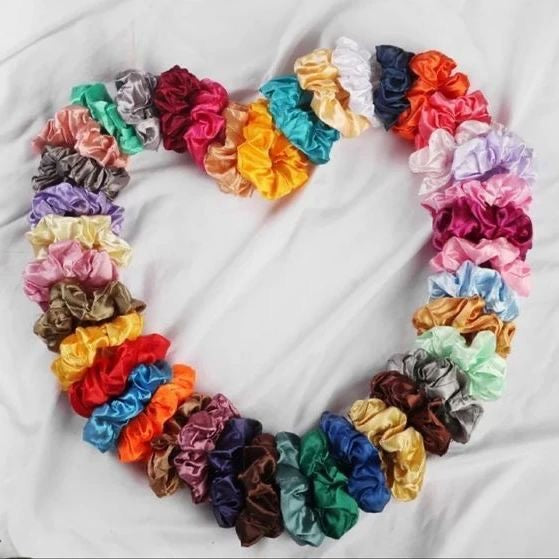 Cute & Stylish Silk Scrunchie – Soft, Gentle & Elegant Hair Essential - Fairyfixofficial