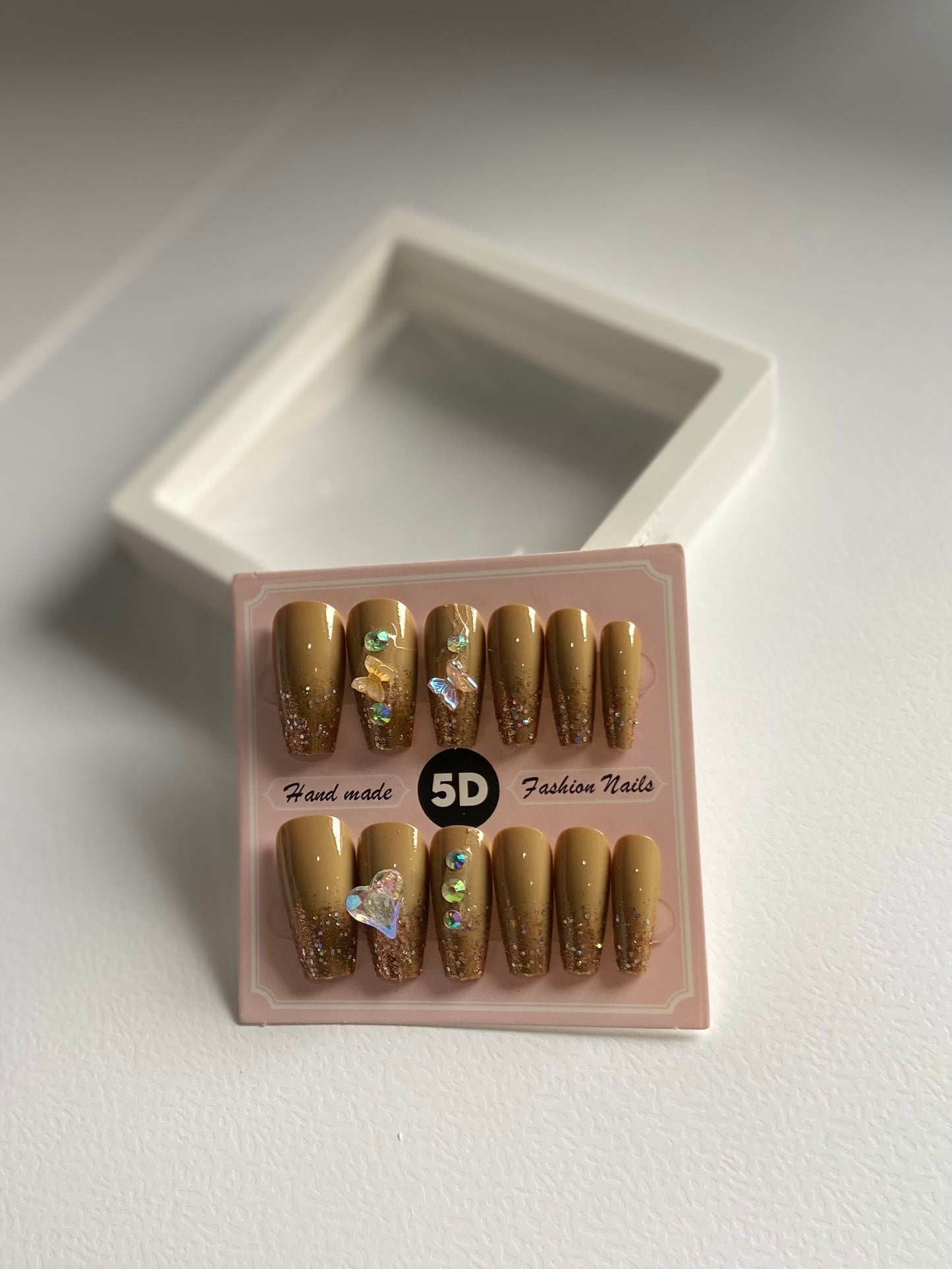 Premium 5D Acrylic Nails – Long-Lasting, Salon-Style Glam at Home - Fairyfixofficial