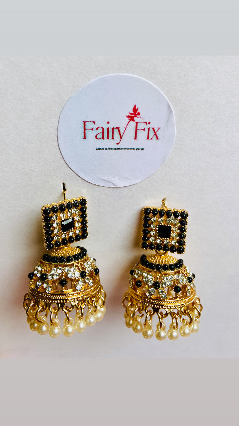 Antique Jhumki| Trendy Timeless Statement - Fairyfixofficial