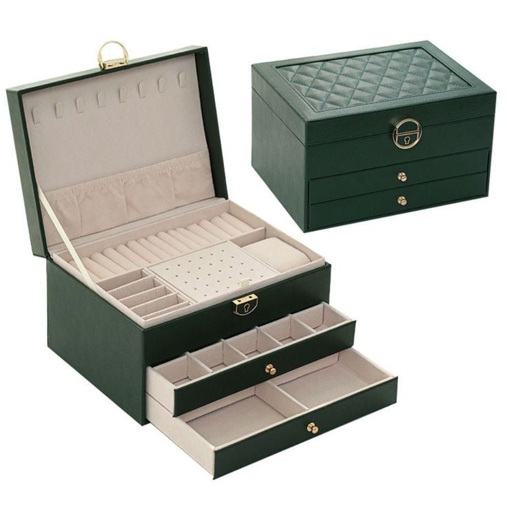 Jewellery Organiser – Multi-Compartment Storage for Rings, Earrings, Bracelets & Necklaces