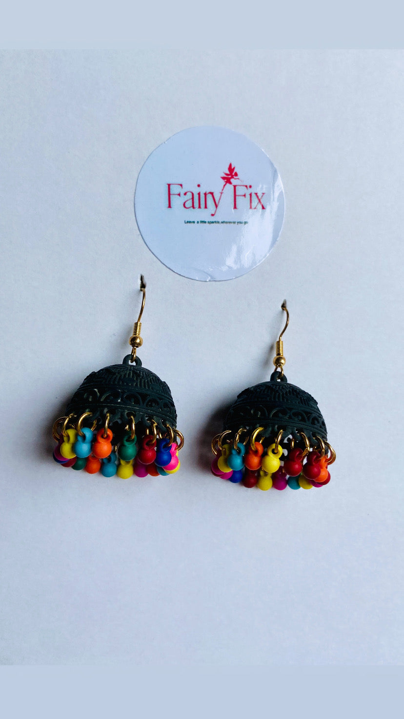 Beautiful Funky Jhumki| Trendy & Cute - Fairyfixofficial
