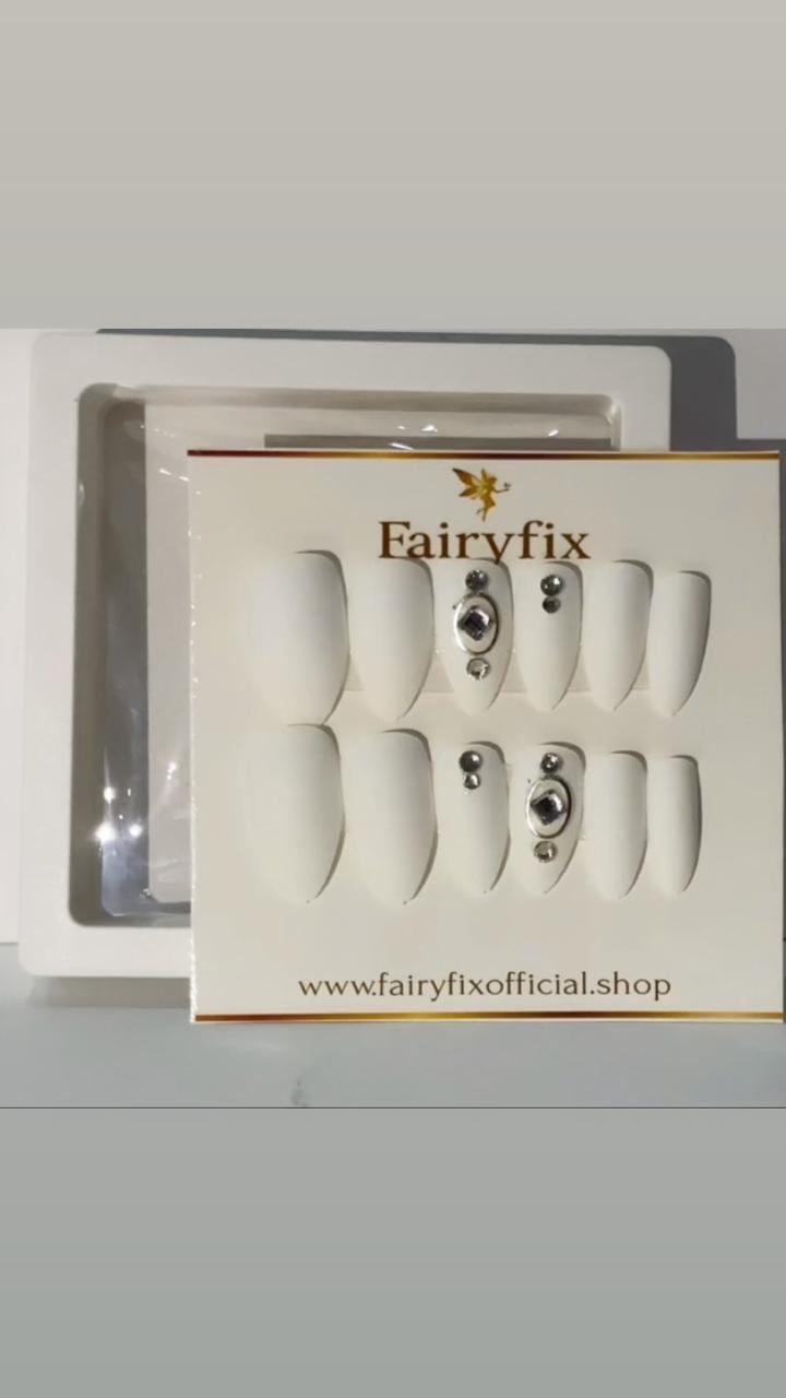 Premium Matte Acrylic Nails – Long-Lasting, Salon-Style Glam at Home - Fairyfixofficial
