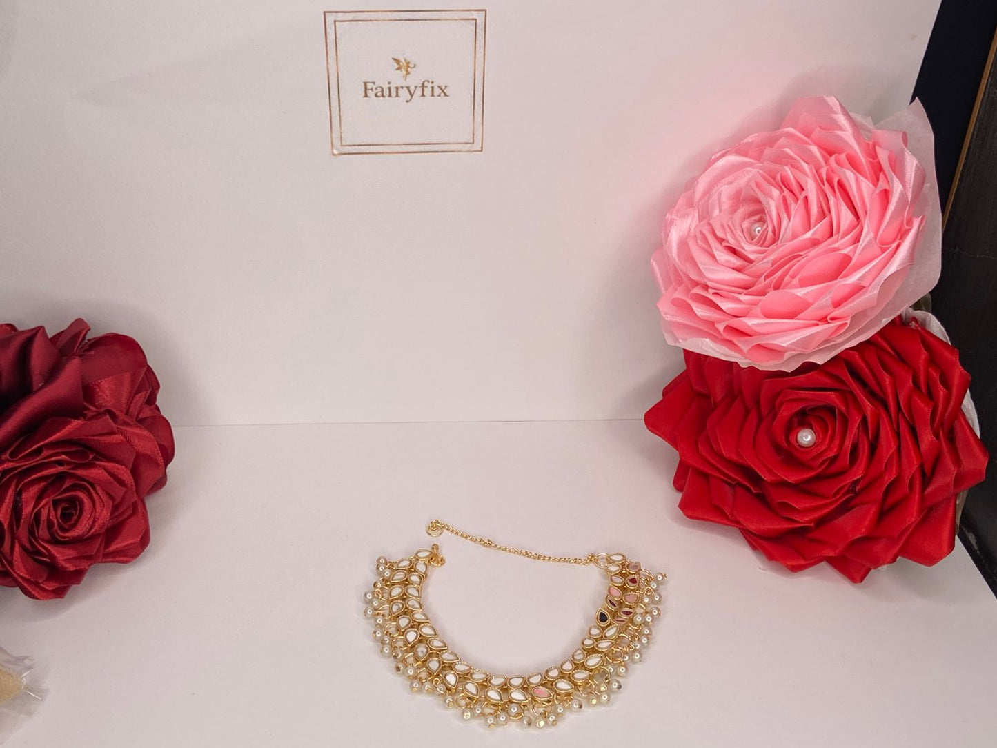 Premium Elegant Kundan Payal – Classic Beauty, Timeless Vibe - Fairyfixofficial