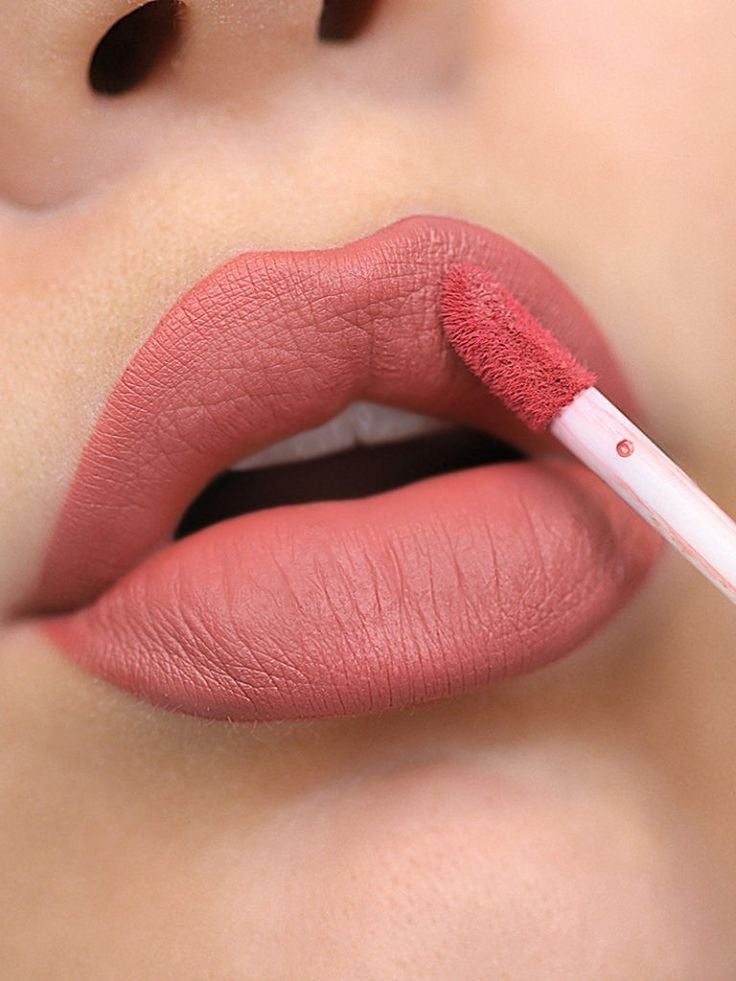 Matte Lip Gloss – A+ Premium Huda Beauty-Inspired Formula | Non-Sticky & Long-Lasting - Fairyfixofficial