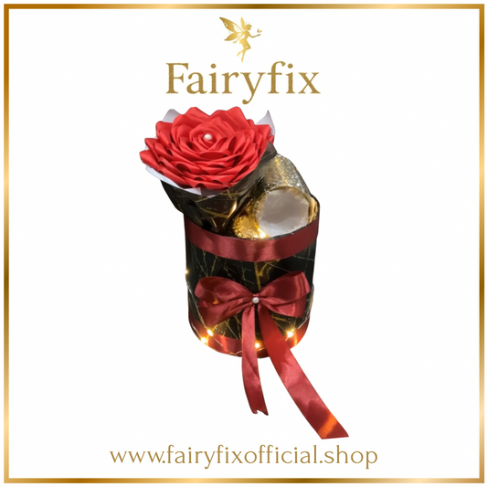 Jewellery Gift Hamper with Silk Rose
