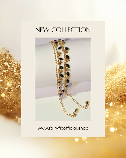 Elegant Payal Pair – Classic Beauty, Timeless Vibe - Fairyfixofficial