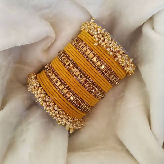Fancy Bangles choorian ✨|Gajra Kara Set - Fairyfixofficial