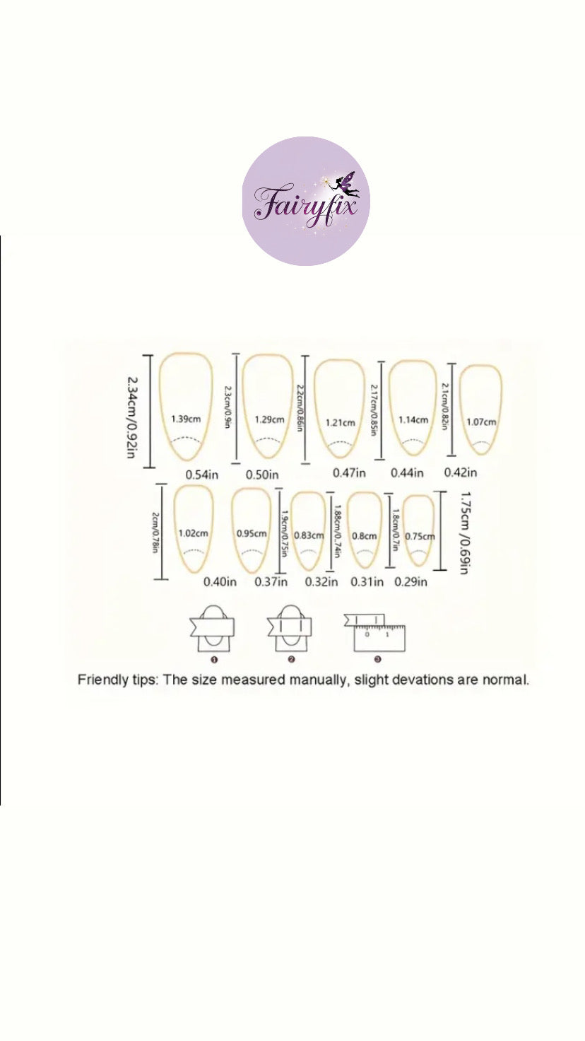 Premium Imported French Tips Nails – Long-Lasting, Salon-Style Glam at Home - Fairyfixofficial