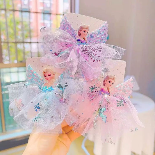 Beautiful Butterfly 🦋 Hair Clips, Basics Style, Polyester, Non-textile Materials, for Teen, All-season (2 piece) - Fairyfixofficial