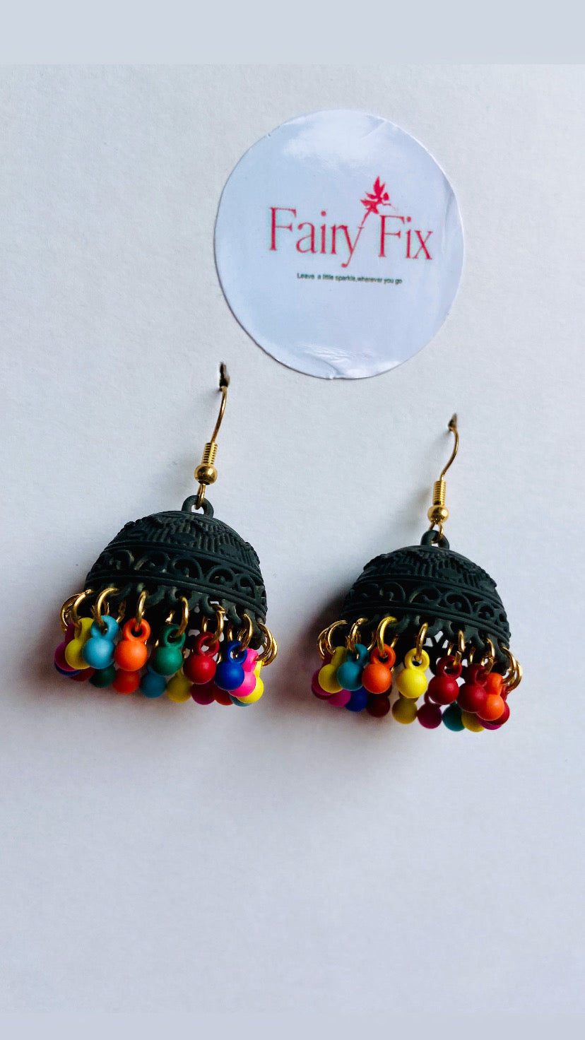 Beautiful Funky Jhumki| Trendy & Cute - Fairyfixofficial