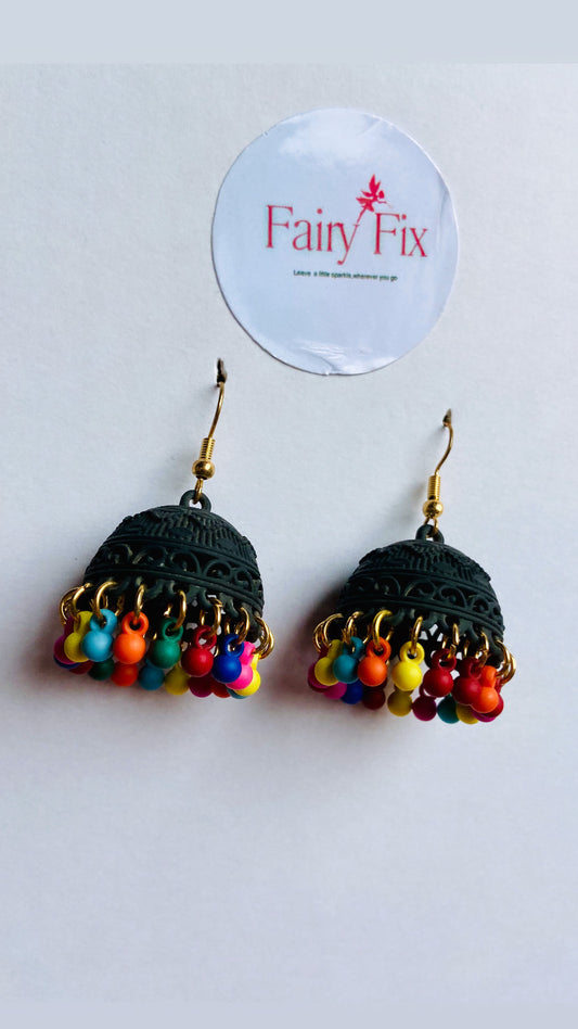 Beautiful Funky Jhumki| Trendy & Cute - Fairyfixofficial