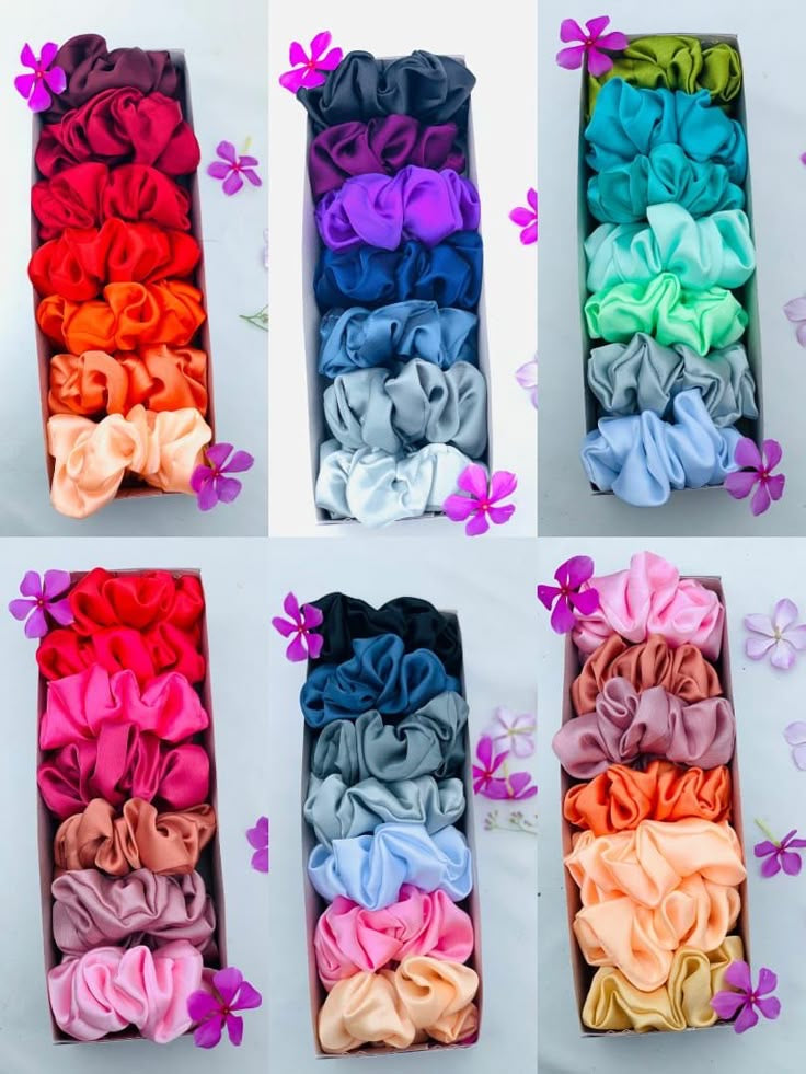 Cute & Stylish Silk Scrunchie – Soft, Gentle & Elegant Hair Essential - Fairyfixofficial
