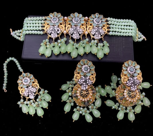 Royal Radiance – Premium Chakar Set with Real Stones - Fairyfixofficial