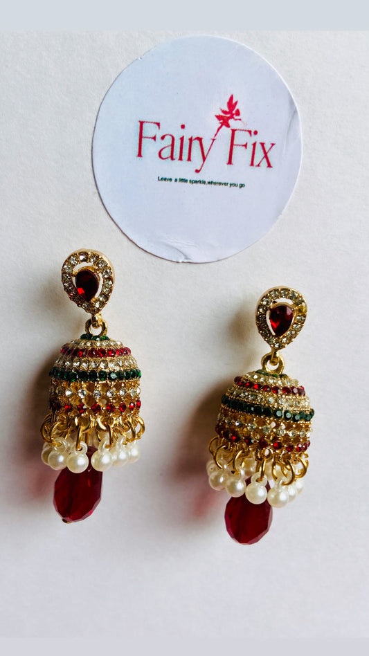 Beautiful Antique Jhumki | Trendy Timeless Statement! - Fairyfixofficial