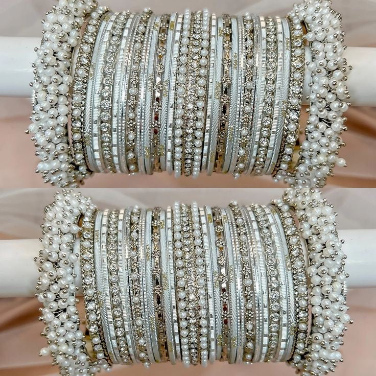 Fancy Bangles choorian ✨|Gajra Kara Set - Fairyfixofficial