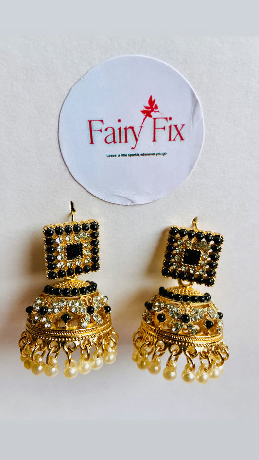 Antique Jhumki| Trendy Timeless Statement - Fairyfixofficial
