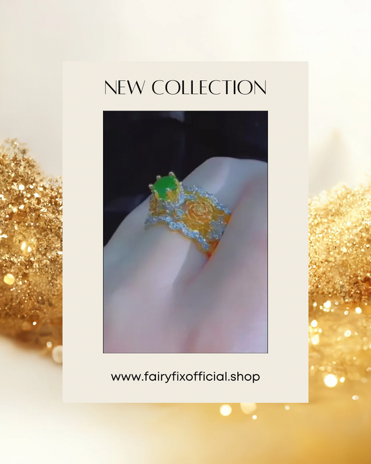Imported Luxury Rings – Premium High-Quality Statement Jewelry for Elegant Occasions - Fairyfixofficial