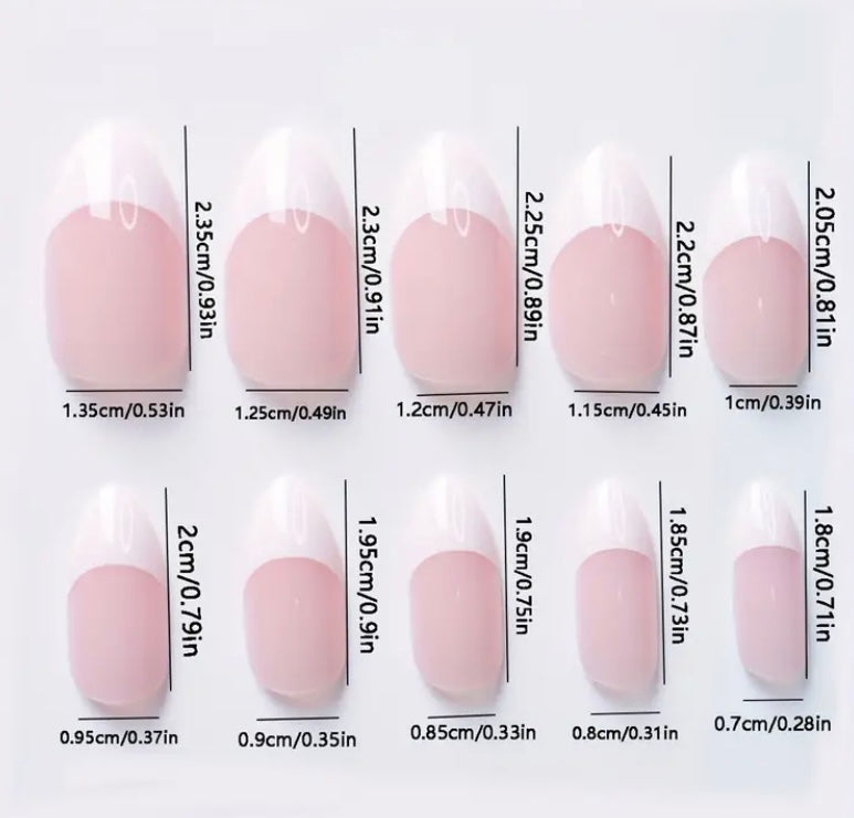Premium Imported French Tips Nails – Long-Lasting, Salon-Style Glam at Home - Fairyfixofficial