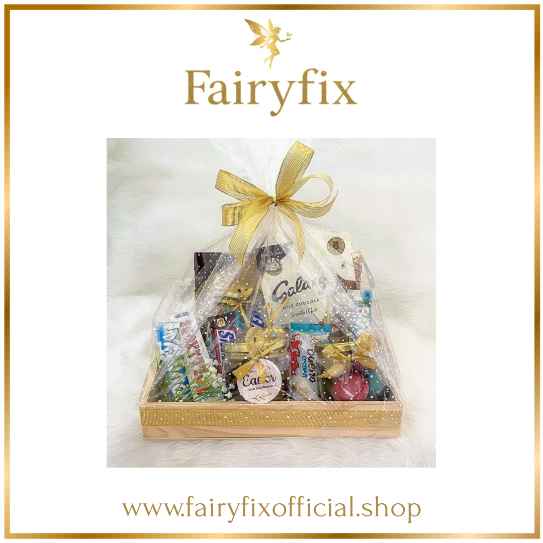 Chocolates Wooden Basket 🧺 - Fairyfixofficial