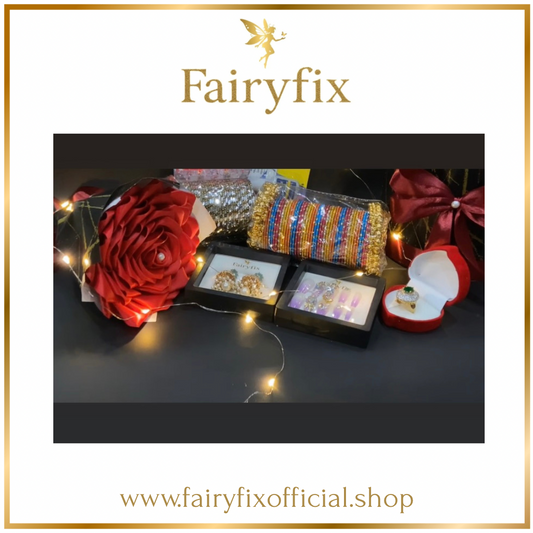 Jewellery Gift Hamper with Silk Rose