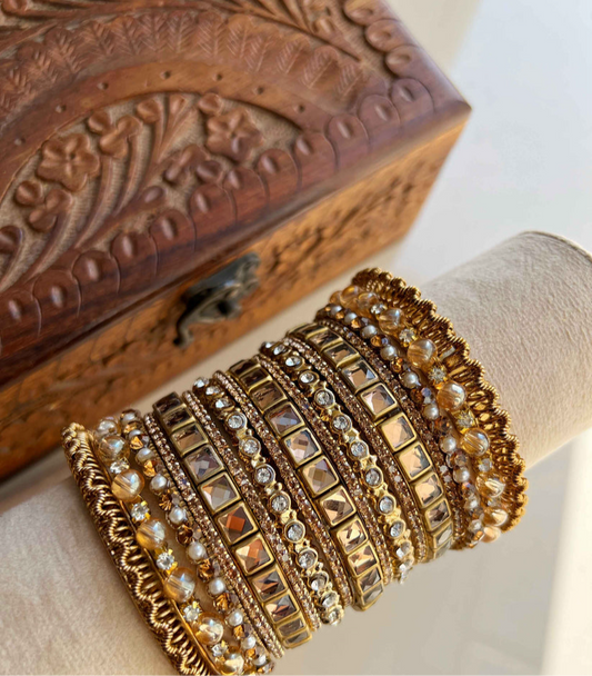 Fancy Kara Bangles Set ✨ - Fairyfixofficial