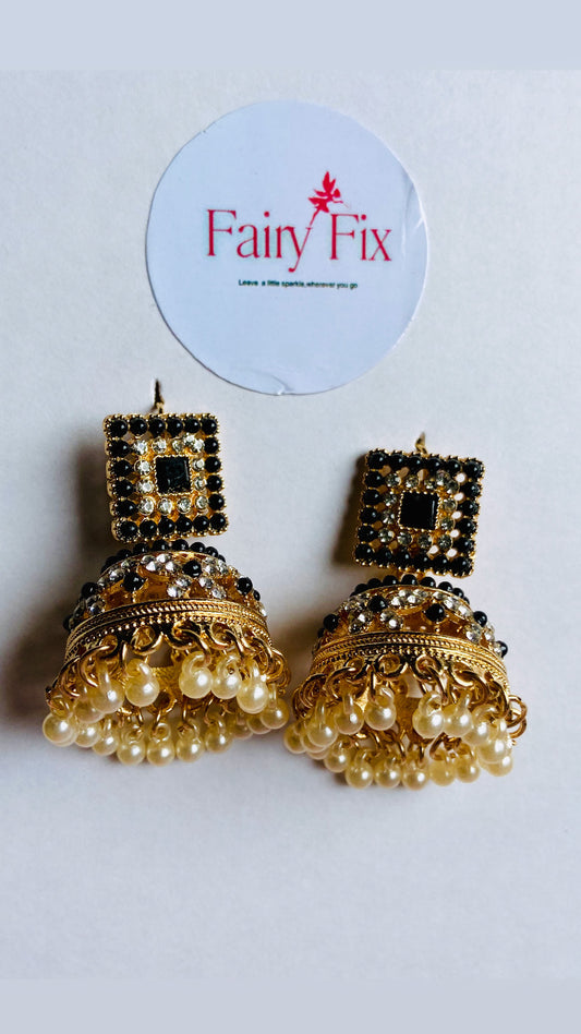 Antique Jhumki| Trendy Timeless Statement - Fairyfixofficial