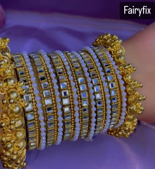 Fancy Bridal Bangles choora ✨| Two Dozen in each set🫶🏻 - Fairyfixofficial