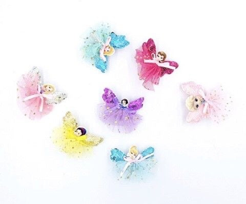Beautiful Butterfly 🦋 Hair Clips, Basics Style, Polyester, Non-textile Materials, for Teen, All-season (2 piece) - Fairyfixofficial