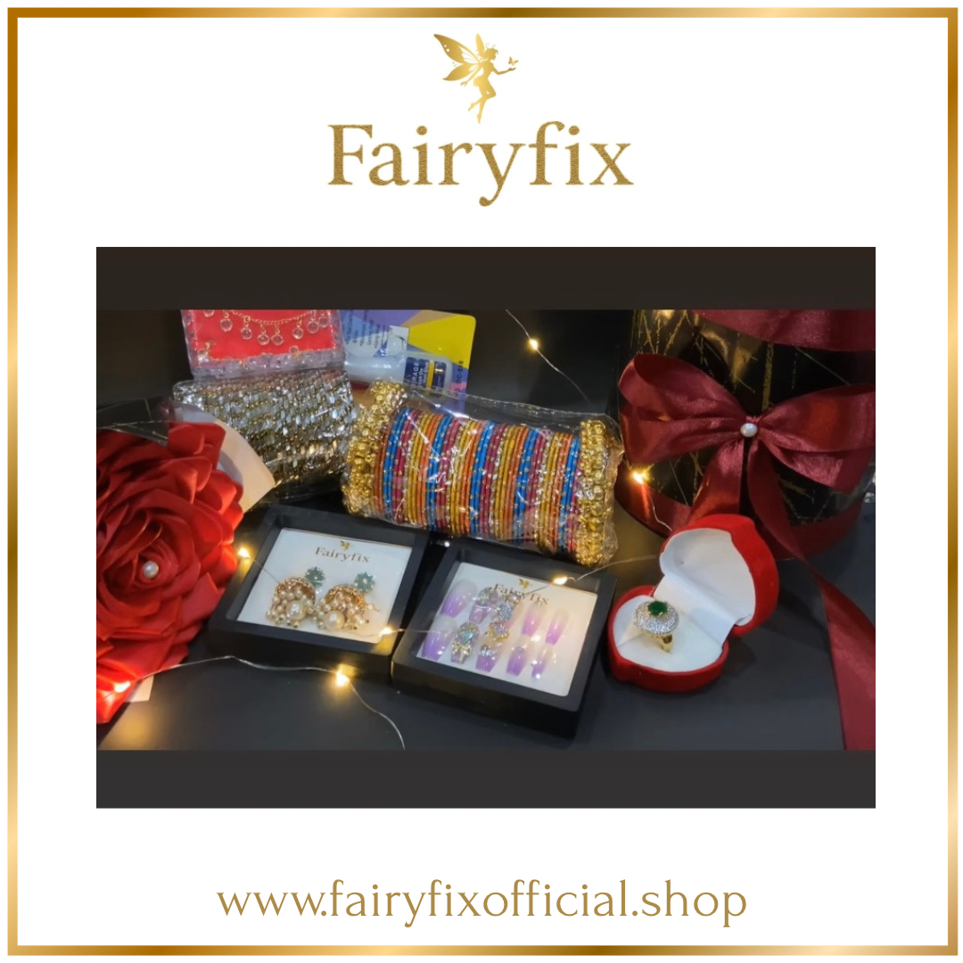 Jewellery Gift Hamper with Silk Rose