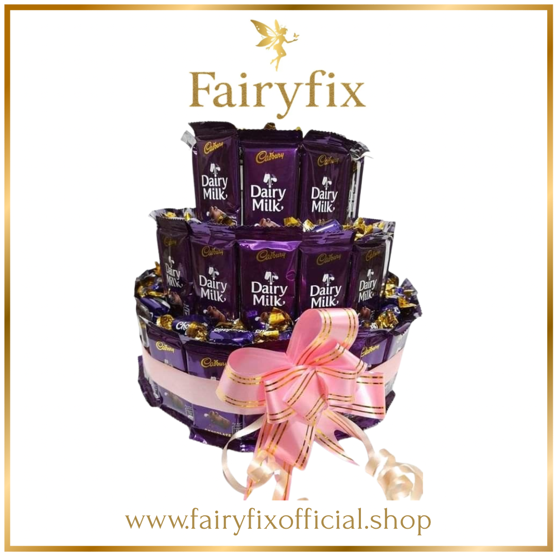 3 Layered Imported Chocolates Gift | Made with Love🫶🏻 - Fairyfixofficial