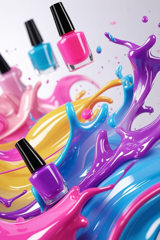 Peel-Off Nail Paint – Mess-Free, Quick Dry & Easy Removal | No Acetone Needed - Fairyfixofficial