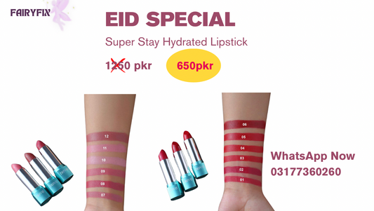 FairyFix Velvet Matte Lipsticks – Long-Lasting, Lightweight & Highly Pigmented - Fairyfixofficial