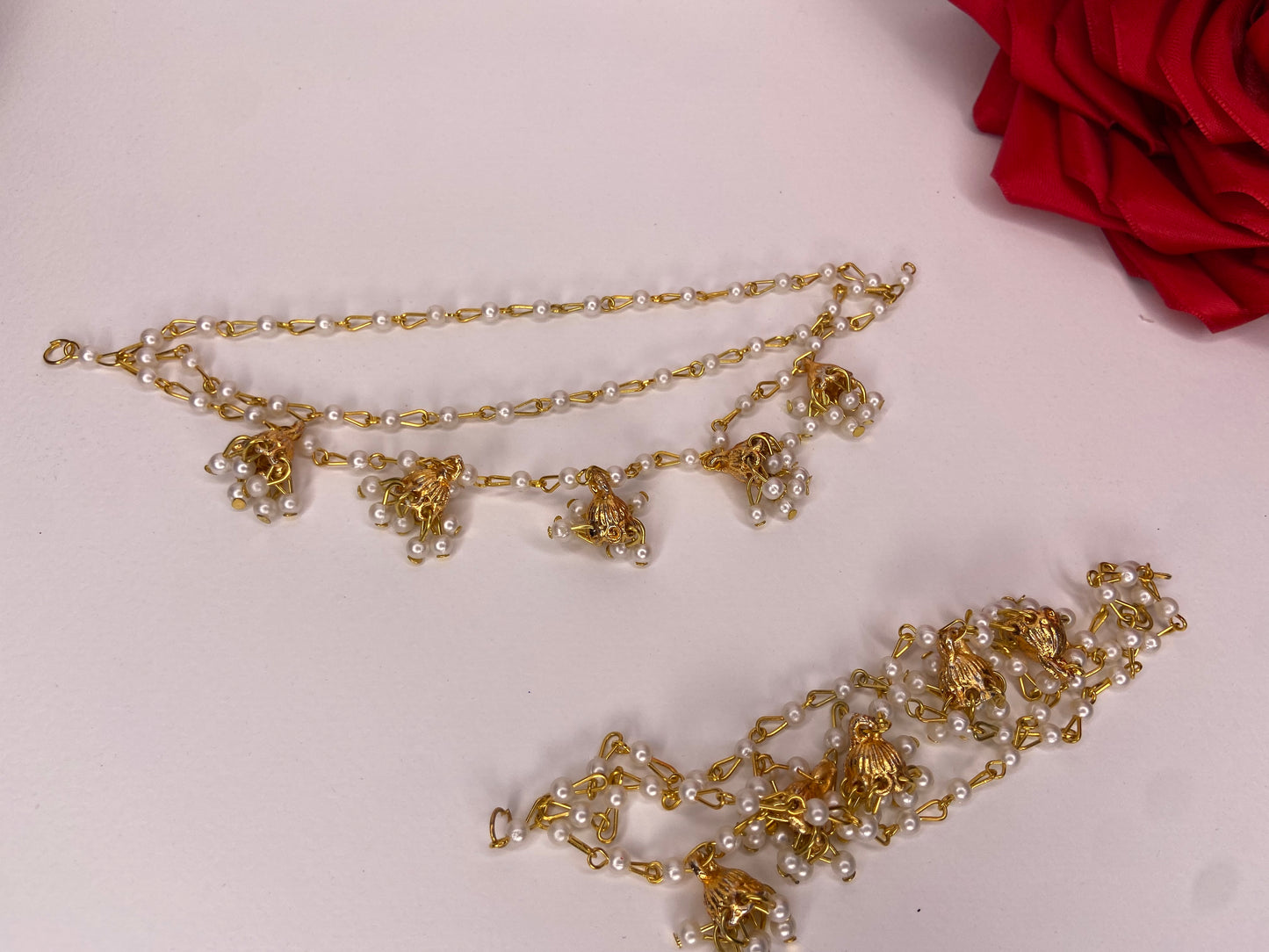 Elegant Saharay For Jhumka’s— Traditional Elegance with a Modern Twist - Fairyfixofficial