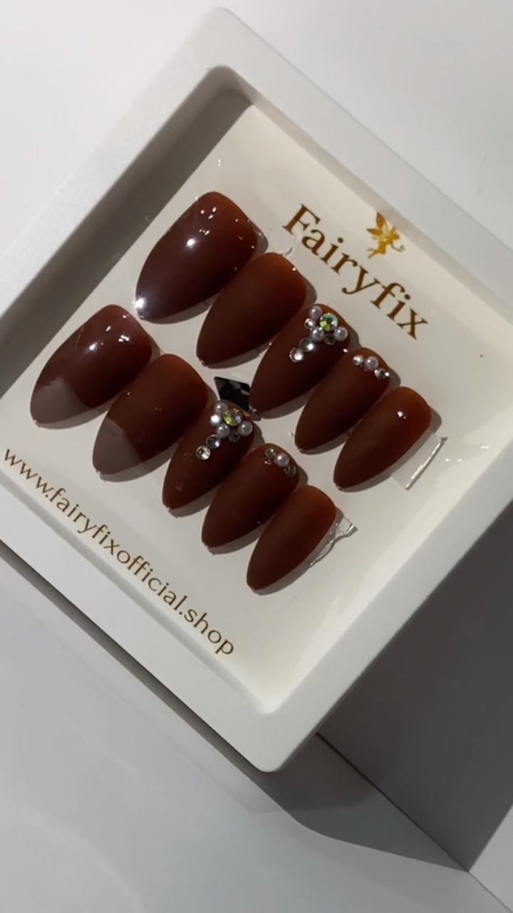 Premium Matte Acrylic Nails – Long-Lasting, Salon-Style Glam at Home - Fairyfixofficial