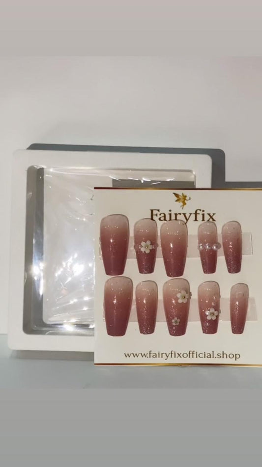 Premium Matte Acrylic Nails – Long-Lasting, Salon-Style Glam at Home - Fairyfixofficial